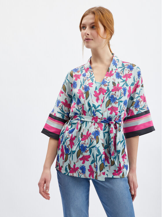 Orsay Orsay Marynarka 664029840000__40 Biały Regular Fit