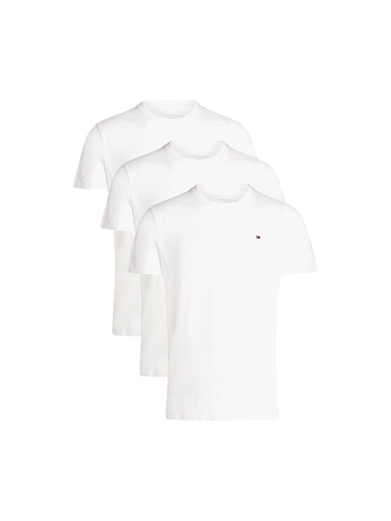 Tommy Hilfiger Tommy Hilfiger T-Shirt q-roa-34858 Weiß Regular Fit