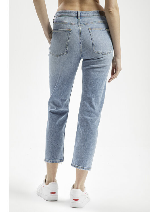 Cross Jeans Cross Jeans Jeansy P 476-050 Niebieski Straight Leg