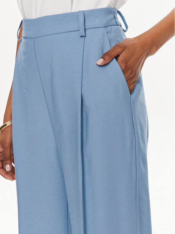 TWINSET TWINSET Stoffhose 241TF2041 Blau Regular Fit