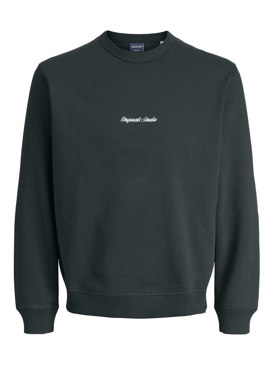 Jack&Jones Jack&Jones Majica dugih rukava Norrebro 12282893 Siva Relaxed Fit
