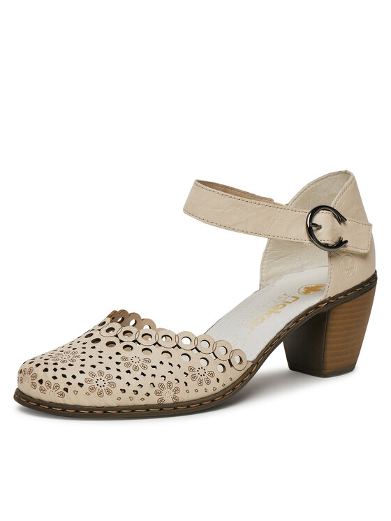 Rieker Rieker Halbschuhe 40902-60 Beige