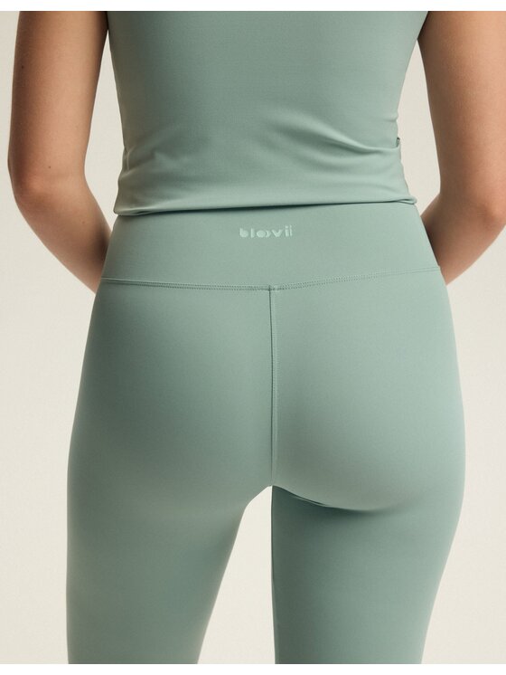 Esotiq Esotiq Legginsy 43780 Zielony Regular Fit