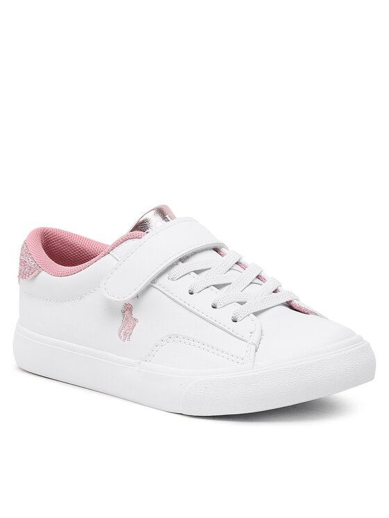 polo ralph lauren sneakers theron v ps rf104102 blanc