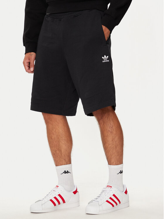 adidas Pantaloni scurți sport Essentials Trefoil IY8520 Negru