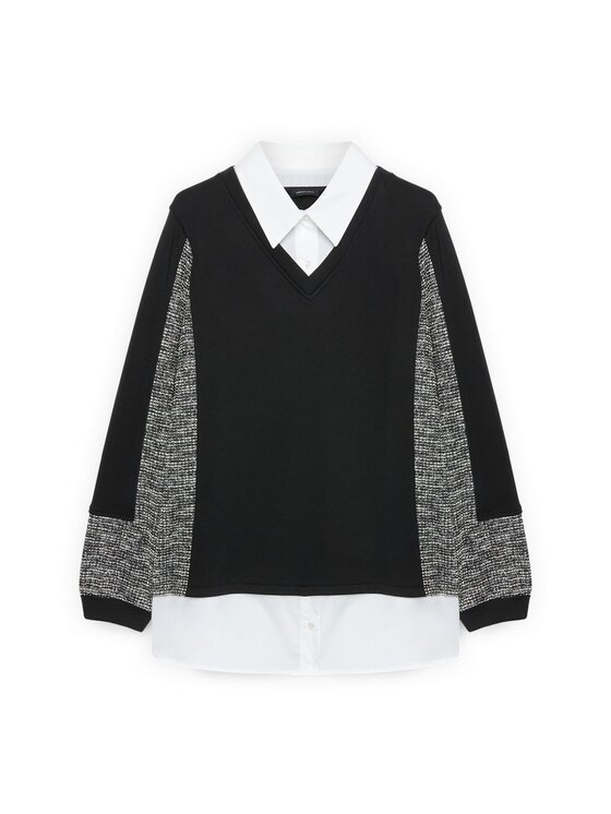 Fiorella Rubino Fiorella Rubino Felpa G830L008896N0Z3 Nero A-Line Fit