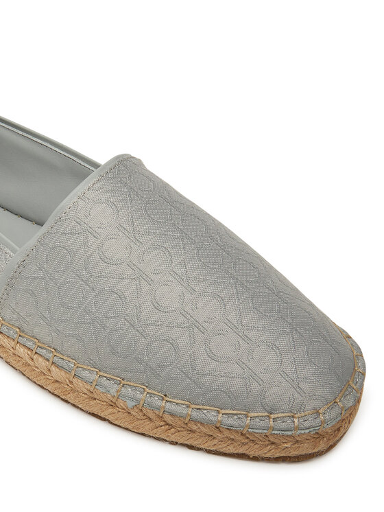 Calvin Klein Calvin Klein Espadrilles Flat Espadrille - Jacq HW0HW02467 Grau