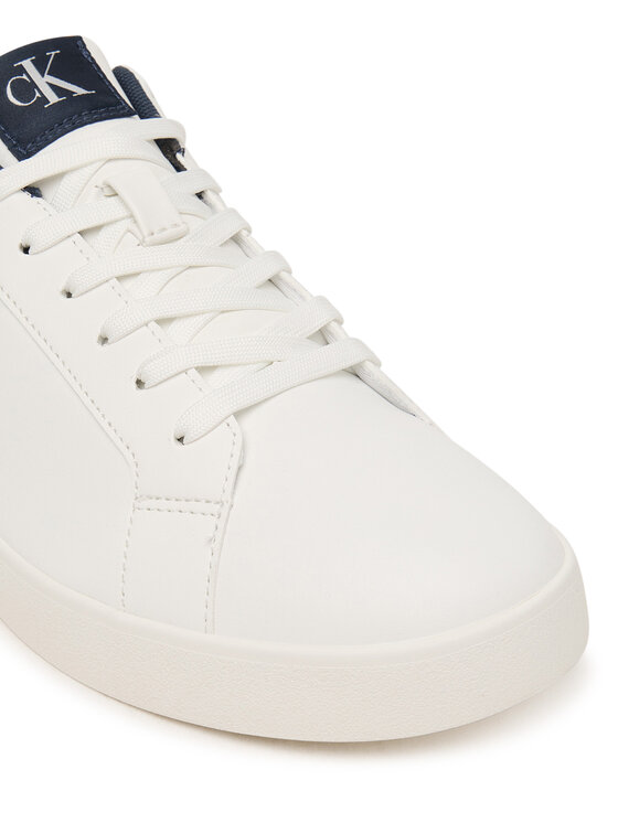 Calvin Klein Calvin Klein Sneakersy 3 Cupsole Derby Pu Smo HM0HM02458 Biały