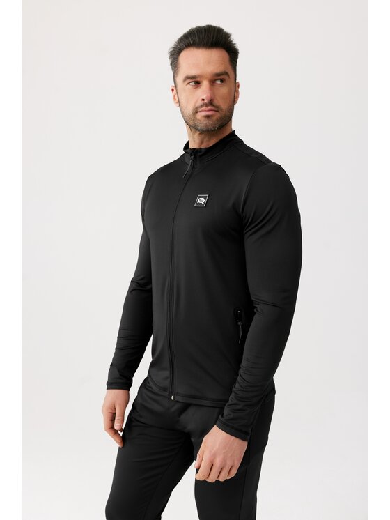 ROUGH RADICAL ROUGH RADICAL Bluza MAXIM ZIP Czarny Regular Fit