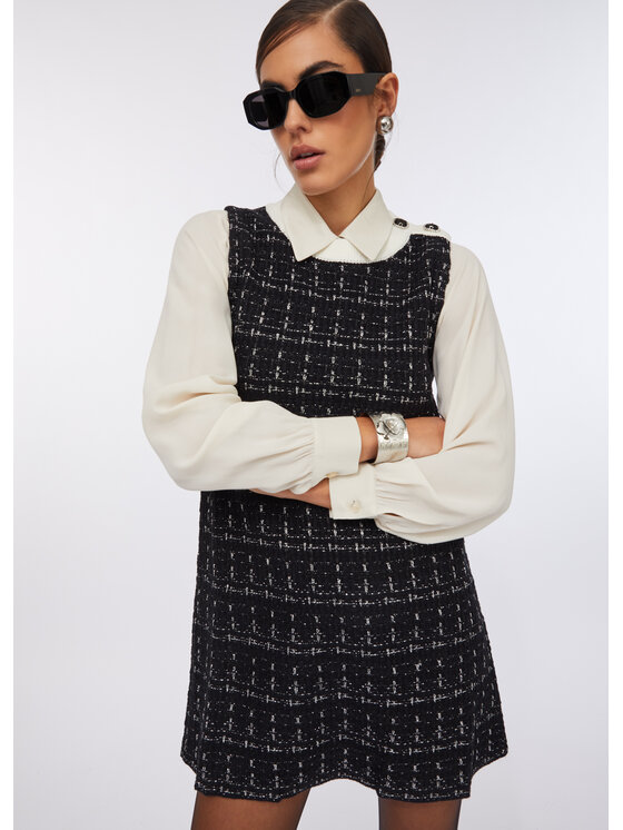 Liu Jo Liu Jo Abito da sera MF5057MA25RP9017 Nero Regular Fit