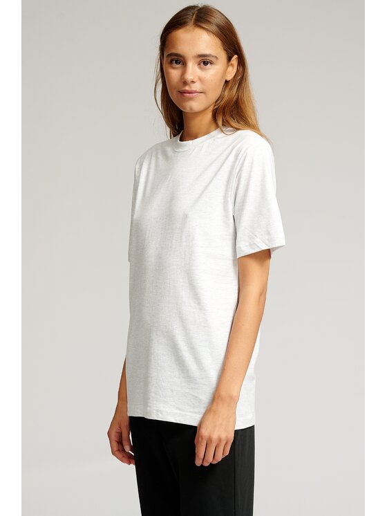 TeeShoppen TeeShoppen T-Shirt 'Oversized Collection' Szary Oversize