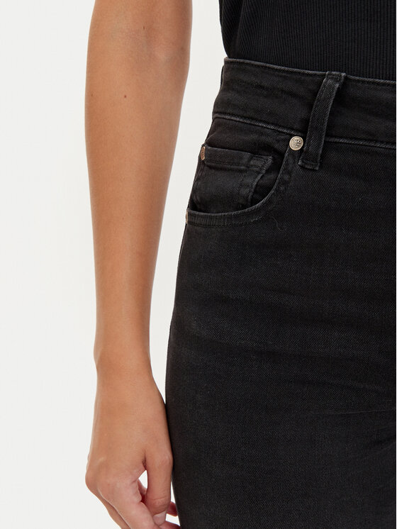 Liu Jo Liu Jo Jeansy UF4063 DS615 Černá Straight Fit