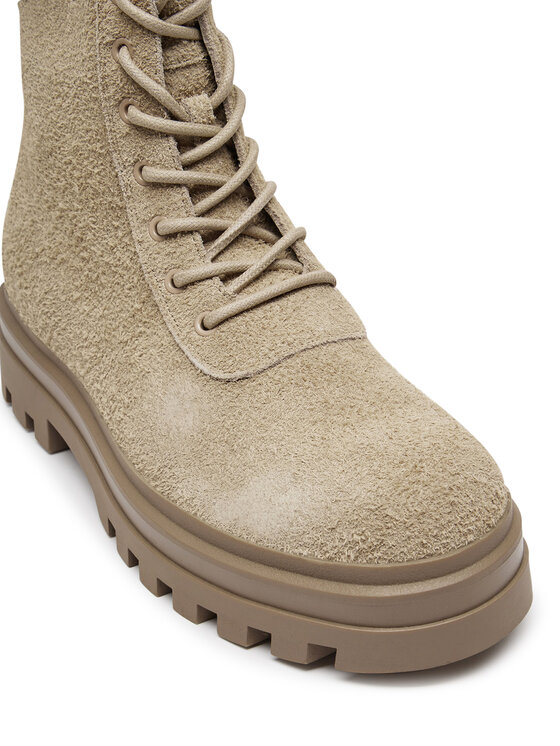 Calvin Klein Jeans Calvin Klein Jeans Žygio batai Lugged Lace Zip Boot Oxf Hr Su YM0YM01068 Smėlio