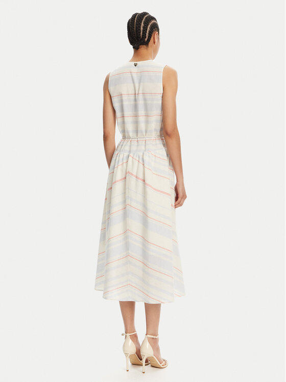 TWINSET TWINSET Letné šaty 251LM2JAA Modrá Loose Fit