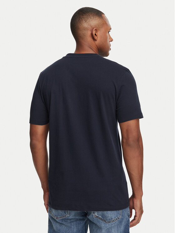 HUGO HUGO T-Shirt Dulivio 50467556 Granatowy Regular Fit
