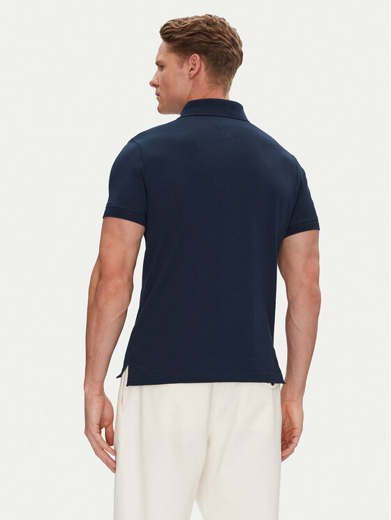 Tommy Hilfiger Tommy Hilfiger Polokošile 1985 MW0MW17771 Tmavomodrá Slim Fit
