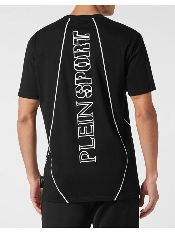 Plein Sport Plein Sport T-Shirt 4989 Czarny Regular Fit