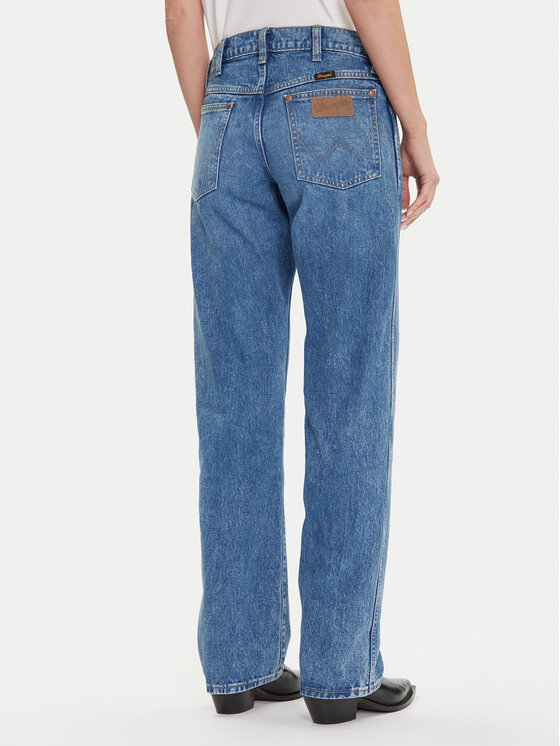 Wrangler Wrangler Τζιν Cowboy 112371112 Μπλε Straight Fit