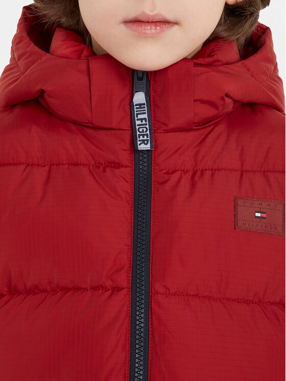 Tommy Hilfiger Tommy Hilfiger Winterjacke Alaska KS0KS00402 D Dunkelrot Regular Fit