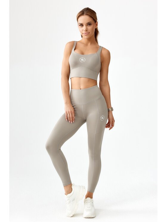 ROUGH RADICAL ROUGH RADICAL Legginsy HAMPTONS LONG Szary Slim Fit
