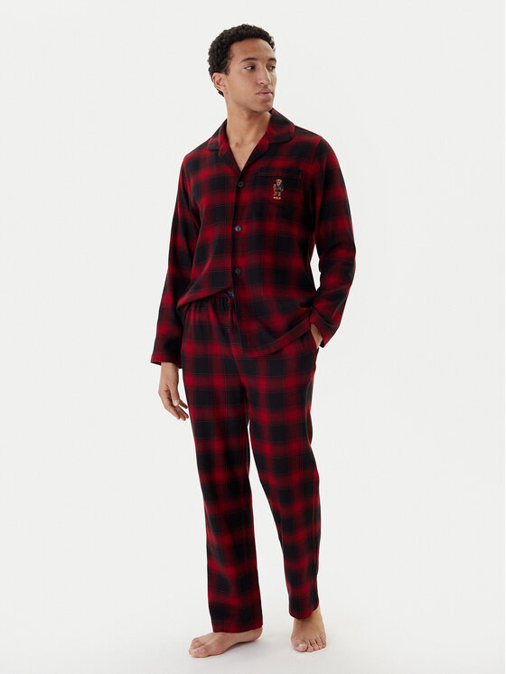 Polo Ralph Lauren Polo Ralph Lauren Pyžamo 714915985003 Červená Regular Fit