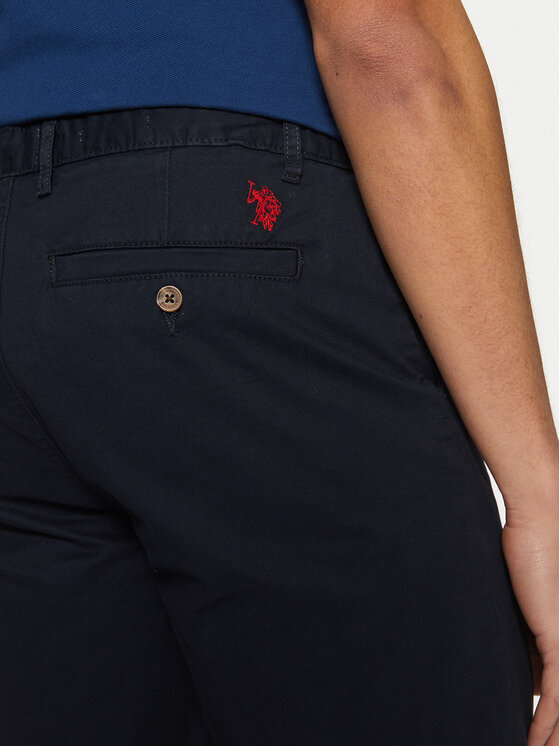 U.S. Polo Assn. U.S. Polo Assn. Σορτς υφασμάτινο MUP3338 Σκούρο μπλε Regular Fit