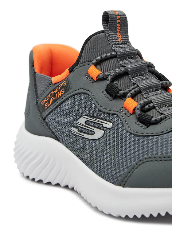 Skechers Skechers Сникърси Bounder-Brisk-Burst 403822L/CCOR Сив