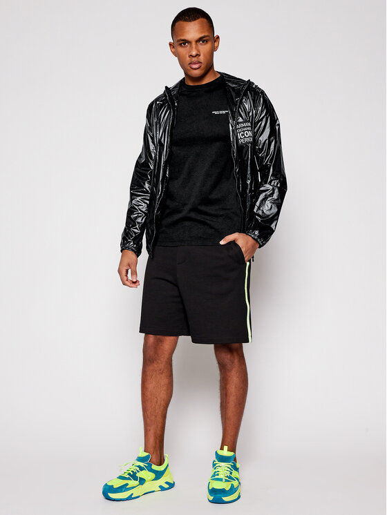 Armani Exchange Armani Exchange Футболка 8NZT91 Z8H4Z 1200 Чорний Regular Fit