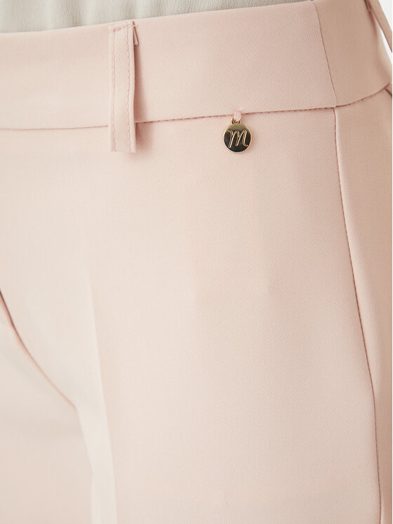 Maryley Maryley Pantaloni di tessuto 26EB52Z/43PY Rosa chiaro Regular Fit