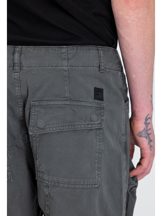 Alpha Industries Alpha Industries Kalhoty z materiálu AI.148207-684-34 Šedá Straight Leg