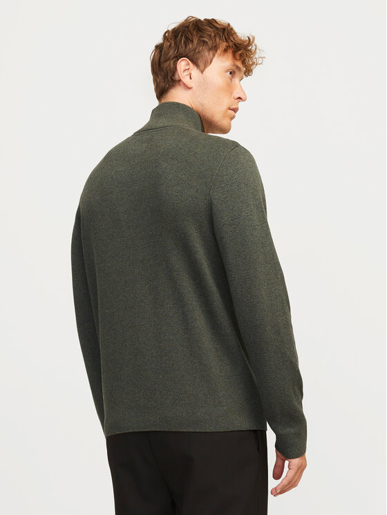Jack & Jones Jack & Jones Sweter Milano 12259664 Szary Relaxed Fit