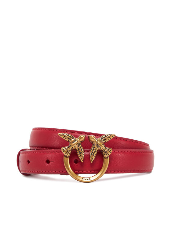 PINKO PINKO Дамски колан Love Berry H2 Belt PE 25 PLT01 100143 A0F1 Червен