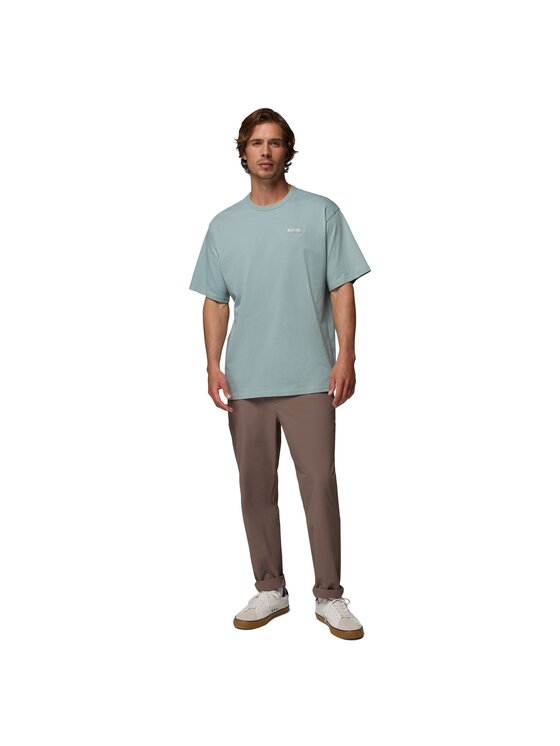 Columbia Columbia T-Shirt 215505 Niebieski Regular Fit