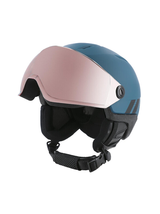 1303455-ROSSIGNOL/FIT VISOR IMPACTS 聞い BLACK スノー
