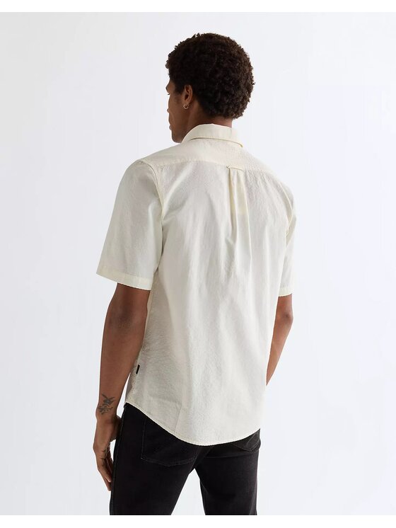 Wrangler Wrangler Koszula SS SHIRT Biały Regular Fit