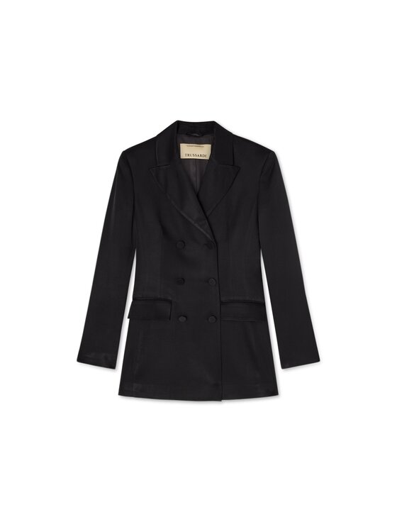 Trussardi Trussardi Marynarka Q006A000437N033 Czarny Regular Fit