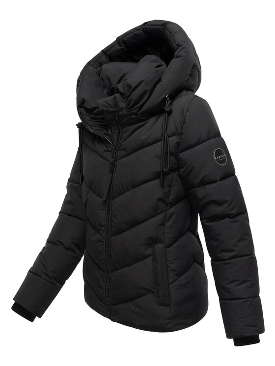 Marikoo Marikoo Kurtka zimowa Sahnemausii Czarny Regular Fit