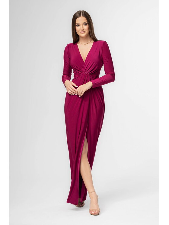 Aurora Aurora Šaty Brigette fuksja Fialová Curvy Fit