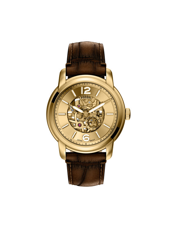 Fossil Fossil Часовник Fossil Heritage ME3279 Кафяв