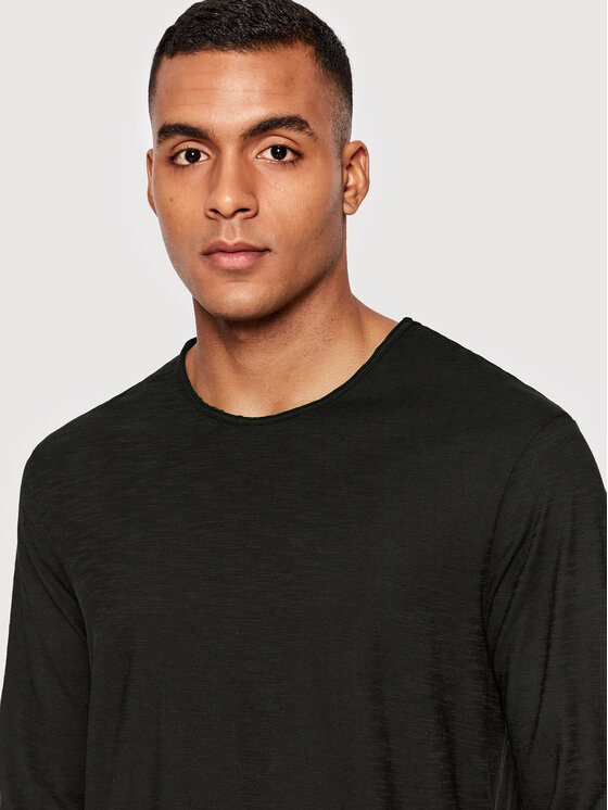 United Colors Of Benetton United Colors Of Benetton Longsleeve 3JE1J19A9 Μαύρο Regular Fit