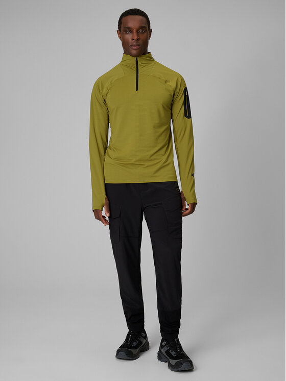 4F 4F Bluza TREKKING Złoty Regular Fit