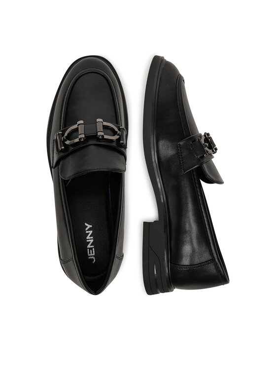 JENNY JENNY Loafersy WFA3869-1 Czarny