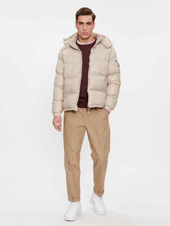 Brave Soul Brave Soul Giubbotto invernale MJK-JAREDSTONE Beige Regular Fit