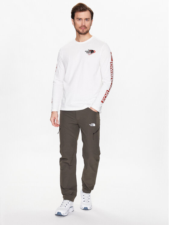 The North Face The North Face Outdoor kelnės Explo NF0A7Z96 Žalia Regular Fit