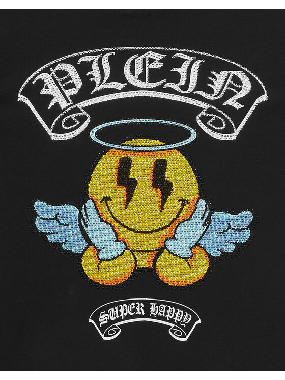 PHILIPP PLEIN PHILIPP PLEIN T-Shirt 19955 Czarny Regular Fit
