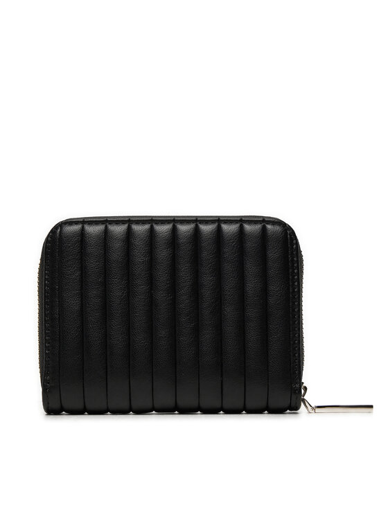 Calvin Klein Calvin Klein Μικρό Πορτοφόλι Γυναικείο Mini Line Quilt Md Zip Around K60K613064 Μαύρο