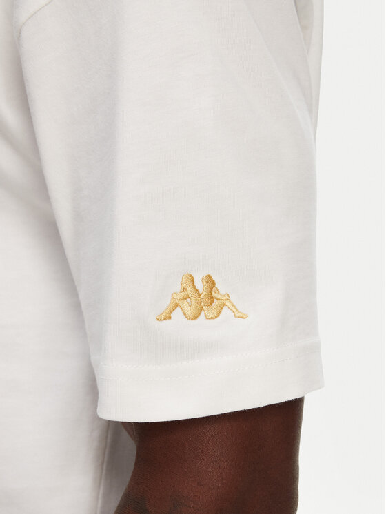 Kappa Kappa T-krekls Nora 361Q6XW Balts Regular Fit
