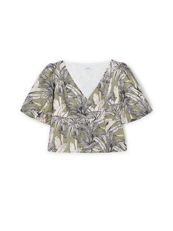 Motivi Motivi Blusa 2680Q001826N0Z3 Verde Regular Fit