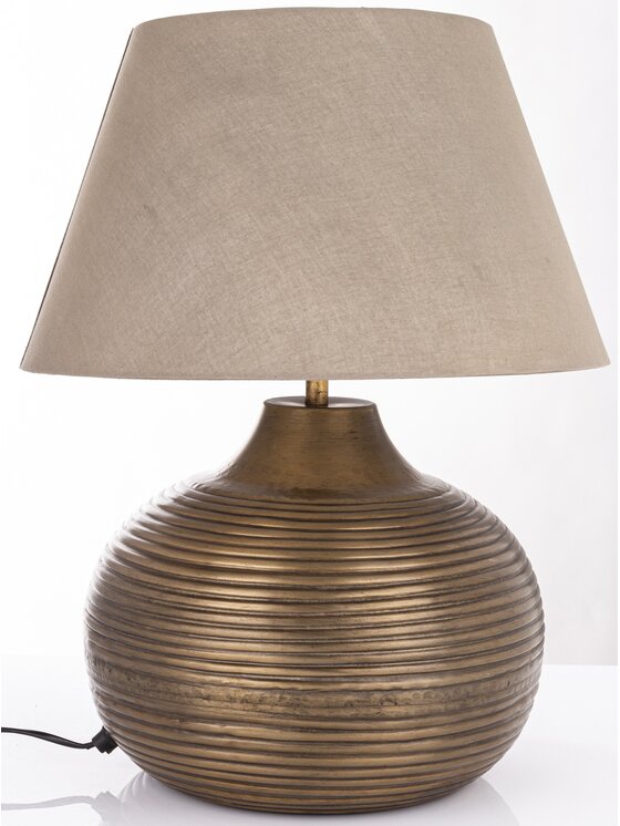 MIAhome MIAhome Lampa stołowa 51x40,5x40,5 cm TAVINI Złoty