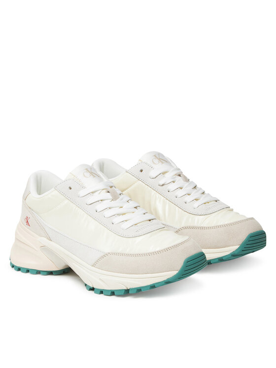 Calvin Klein Jeans Calvin Klein Jeans Снікерcи Hike Runner Mg Nylon Perl YW0YW01963 Écru